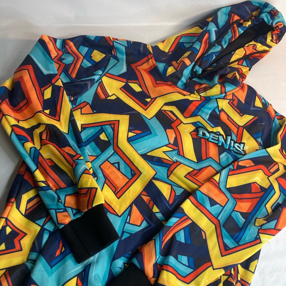 Denis Graffiti Hoodie Sweatshirt Adult Unisex S Denis Daily